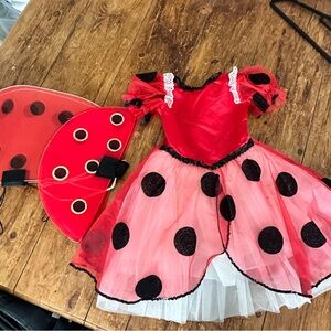 Girls lady bug costume